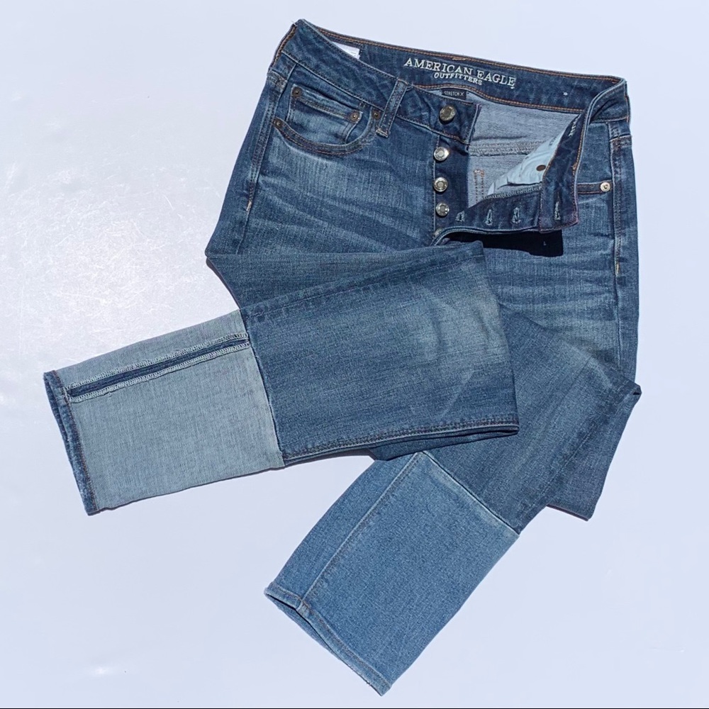 Patchwork jeans
